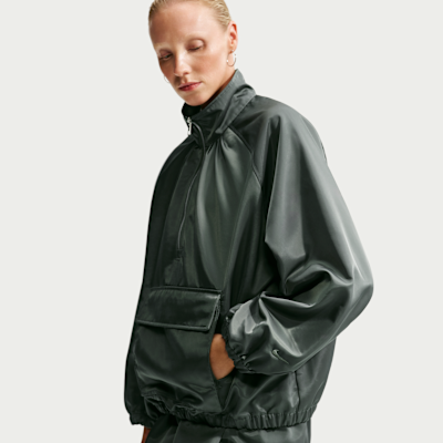 Nike Sportswear Women's Satin 1/4-Zip Anorak. Nike.com